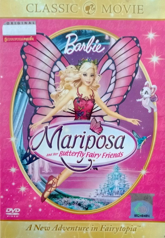 Barbie DVD Mariposa & the Fairy Princess Movie Bonus Features New Sealed -   Israel