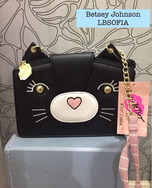 Betsey johnson online cat crossbody