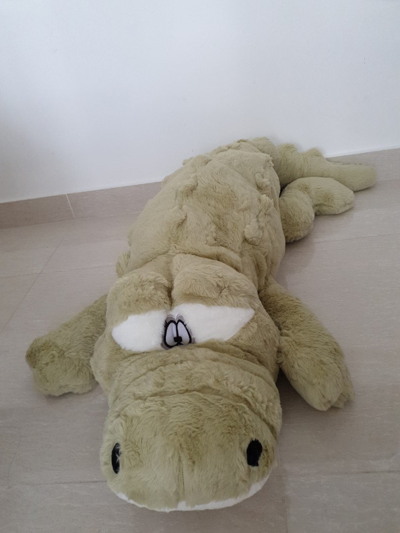large cuddly crocodile