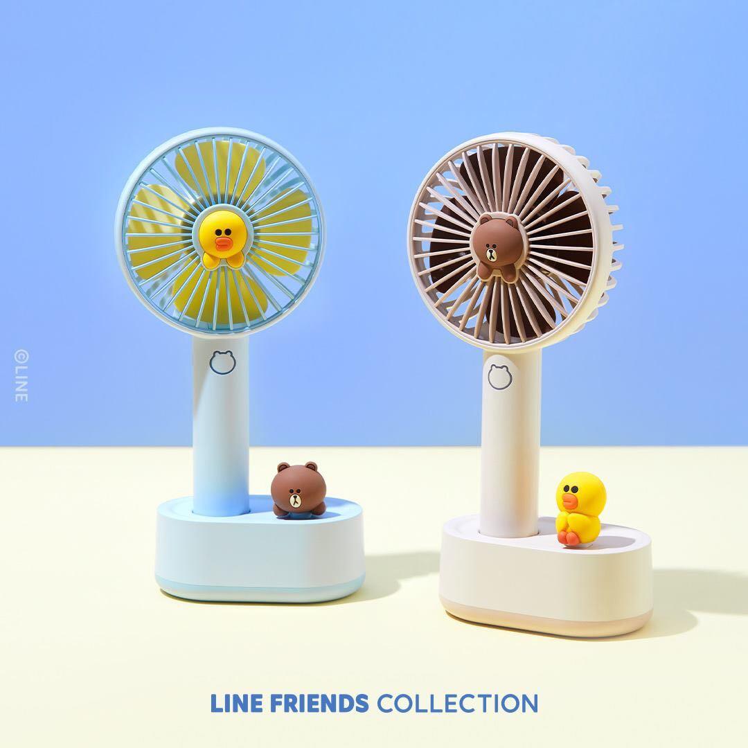 Friends Brown \u0026 Sally portable fan 
