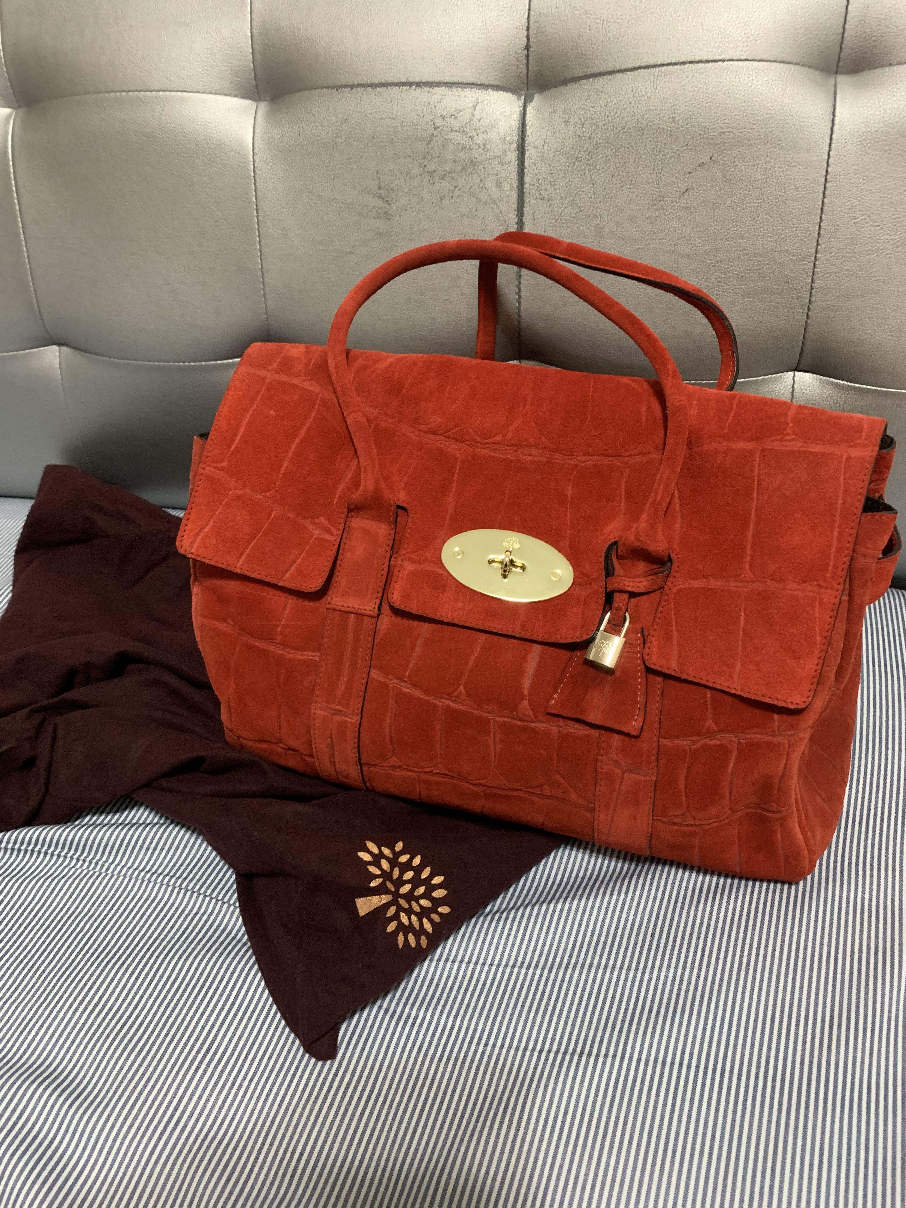 mulberry bayswater crocodile bag