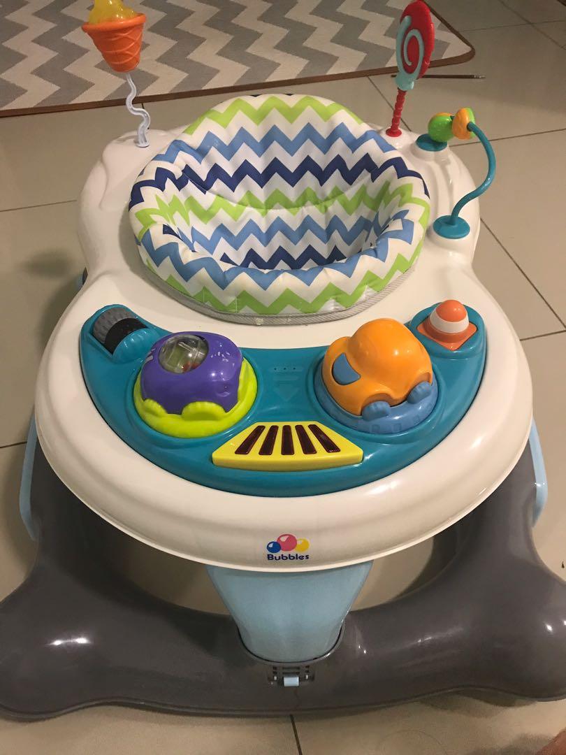bubbles 3 in 1 baby walker