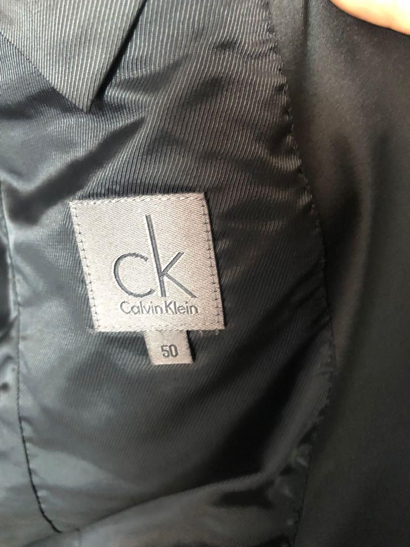 Calvin Kline Designer Suit, Men's Fashion, Coats, Jackets and Outerwear ...