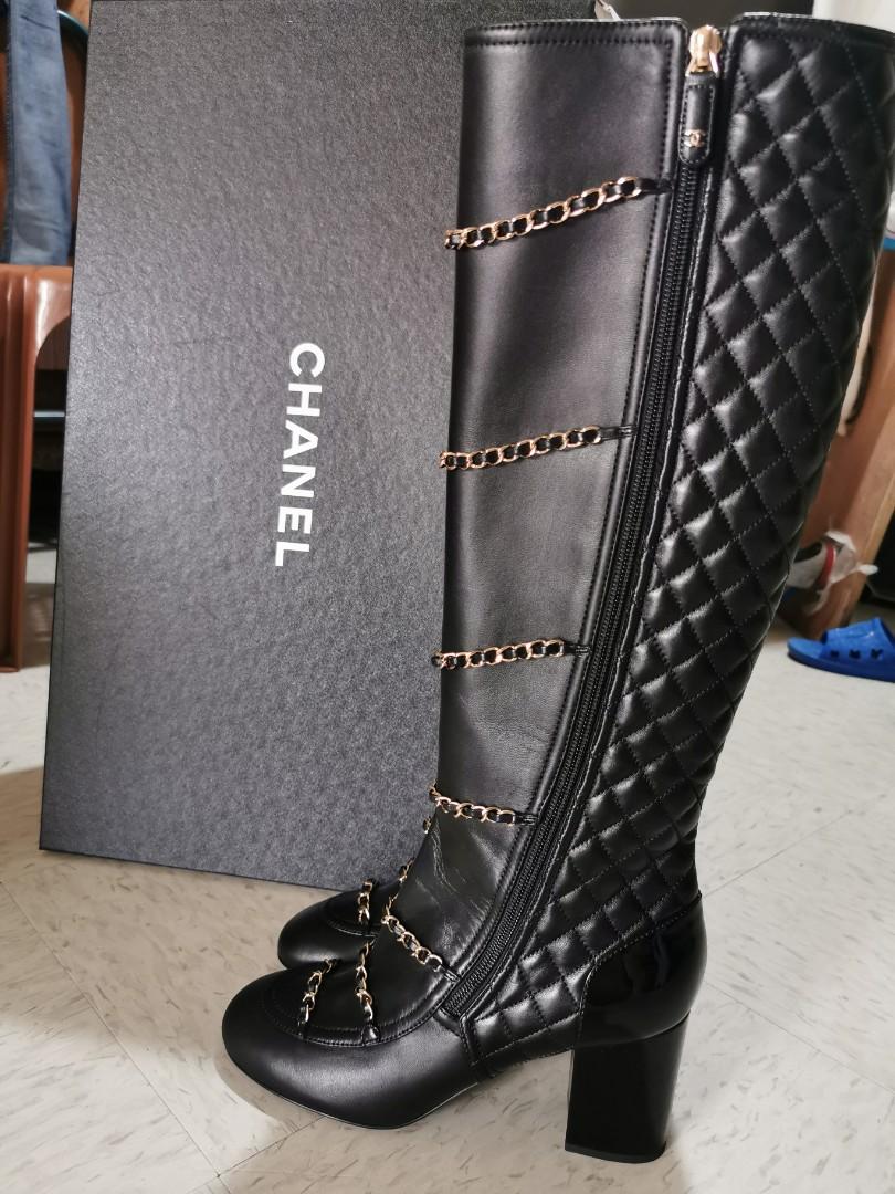 chanel boots