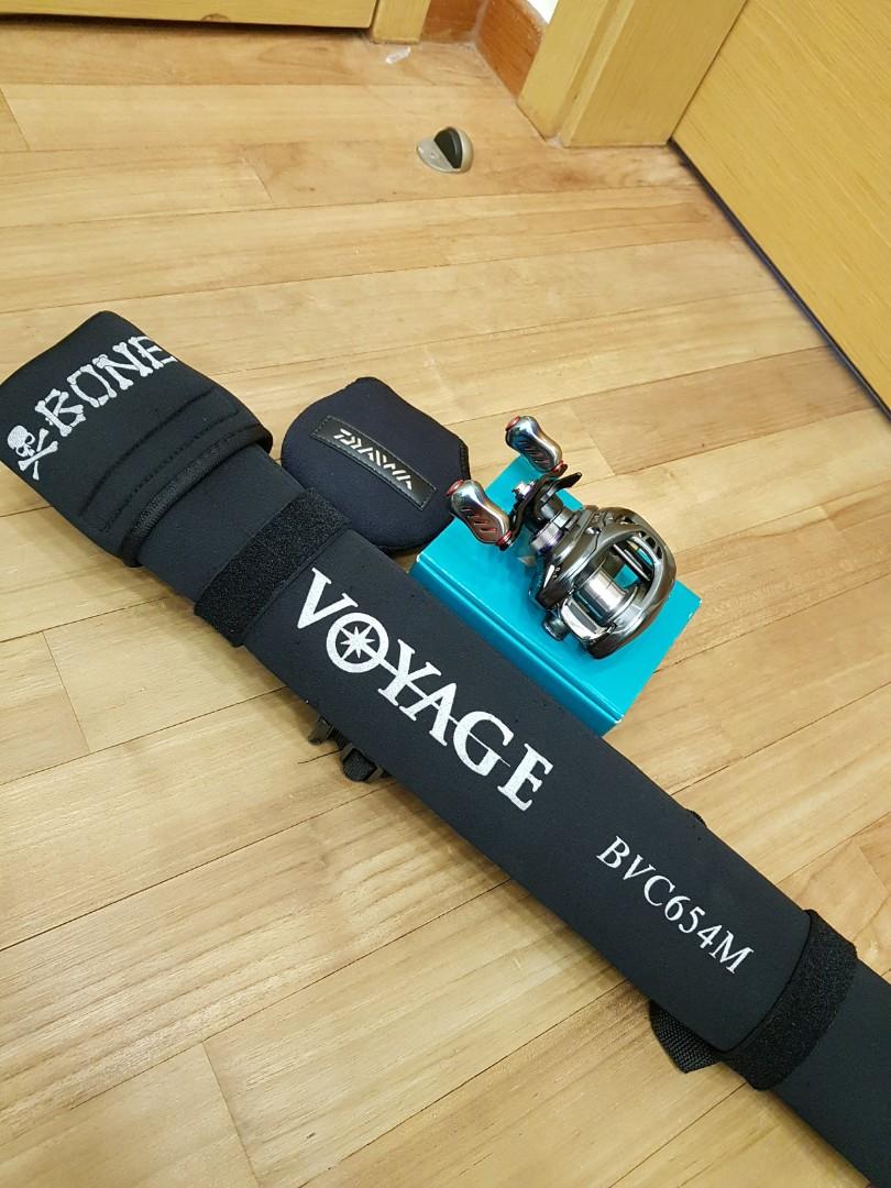 Daiwa Tatula Sv Tw 8 1 L Baitcasting Reel Combo With Bone Voyage Sports Equipment Fishing On Carousell