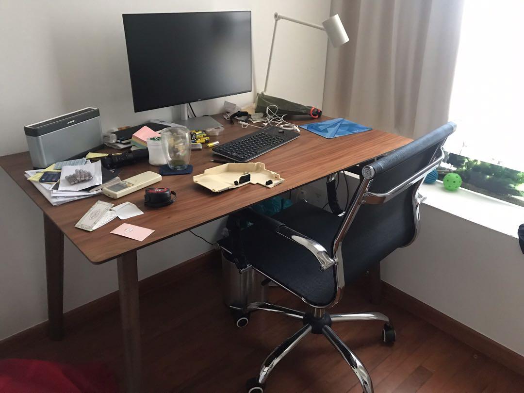 Dinning Or Office Table Forty Two Walnut Colour Furniture