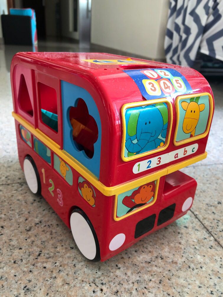 Elc bus deals shape sorter