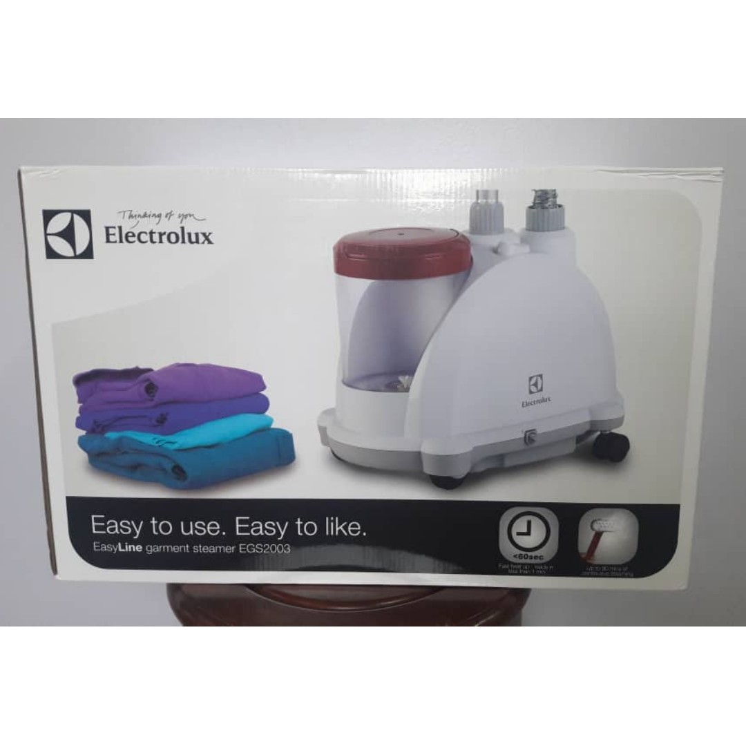 Electrolux Garment Steamer (Model EGS2003), TV & Home Appliances