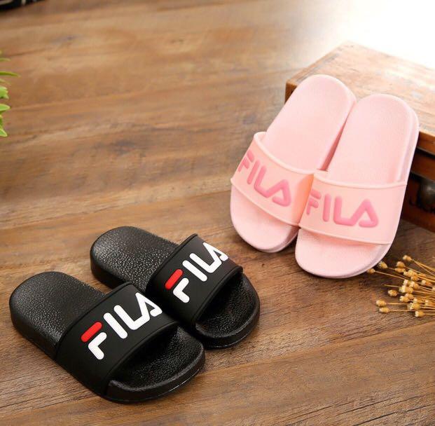 fila sandals kids brown