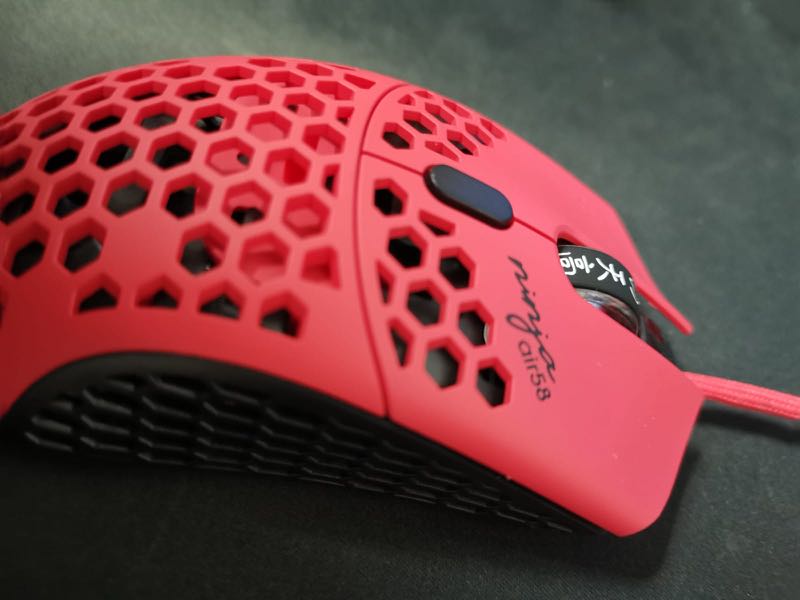 FinalMouse AIR-58 Ninja Cherry Blossom Red, Computers & Parts & Mouse & Mousepads on Carousell