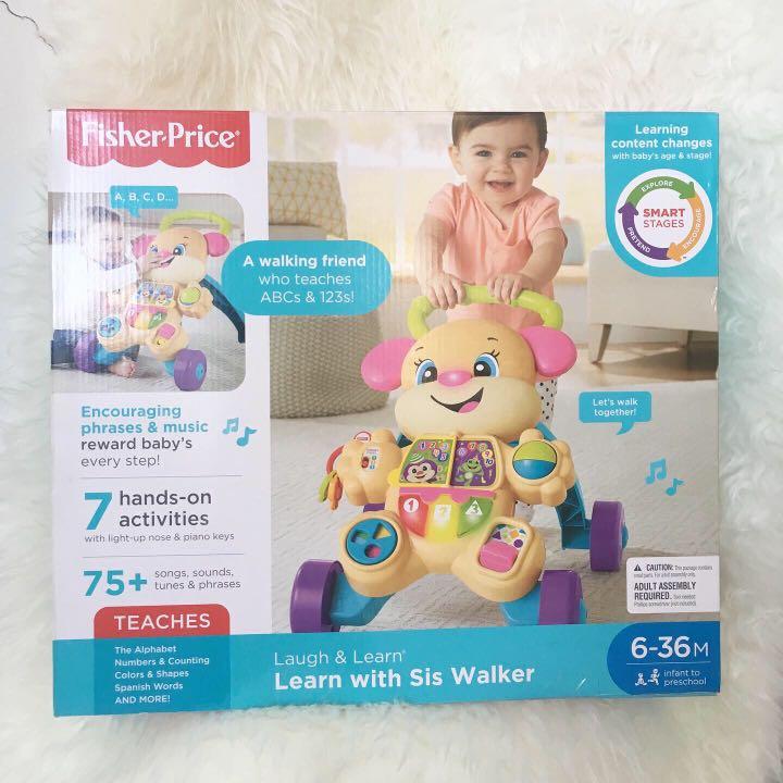 fisher price lil sis walker