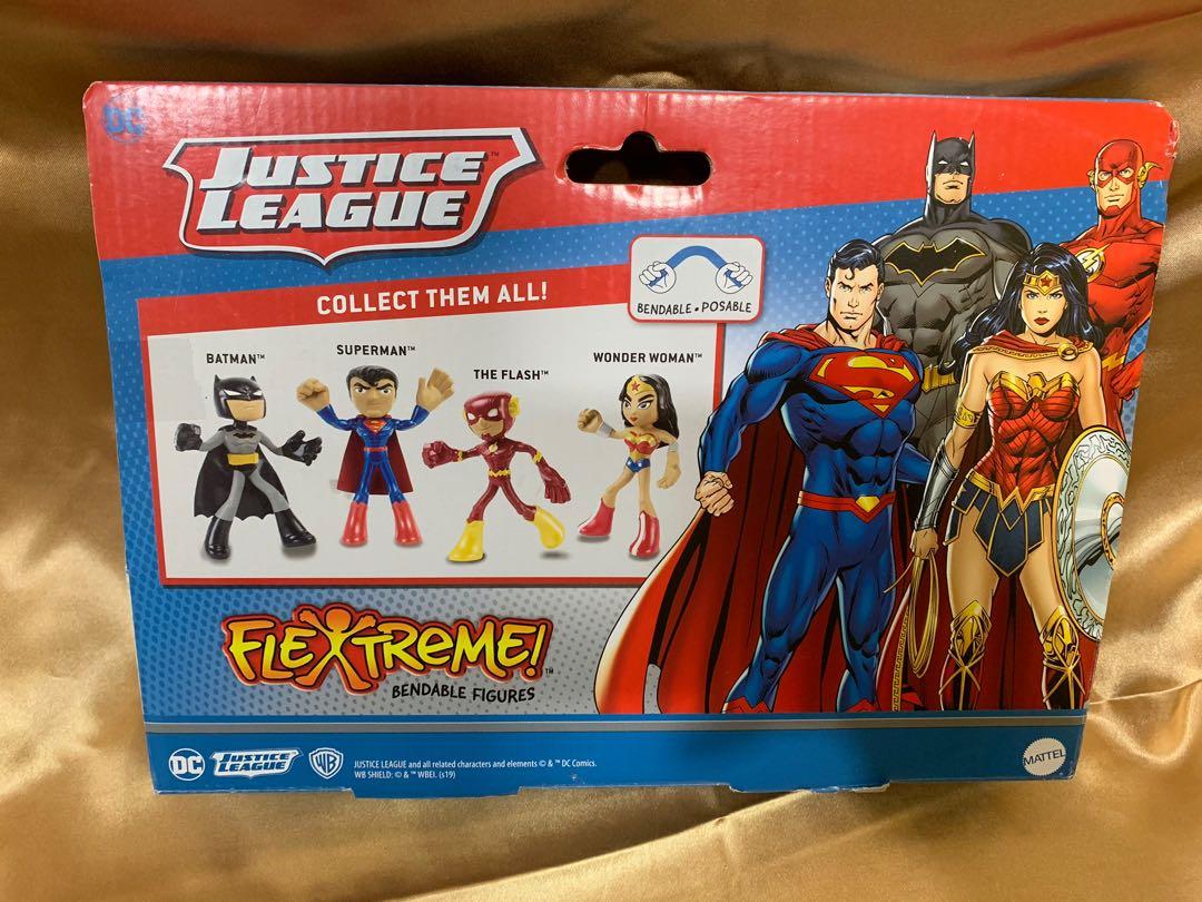 Flextreme Bendable Figure (Justice League - Batman/Wonderwoman), Hobbies &  Toys, Toys & Games on Carousell