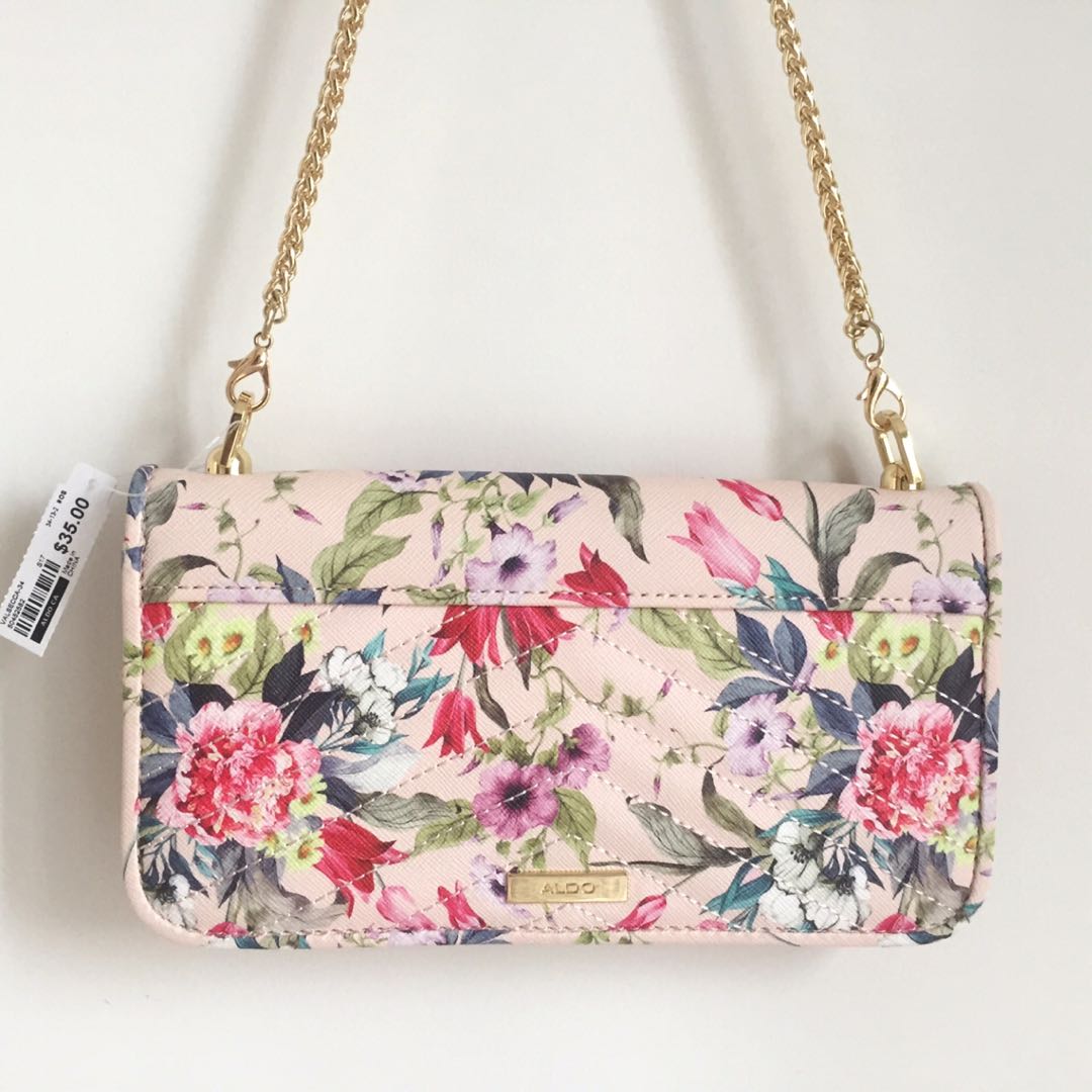 Aldo floral on sale purse