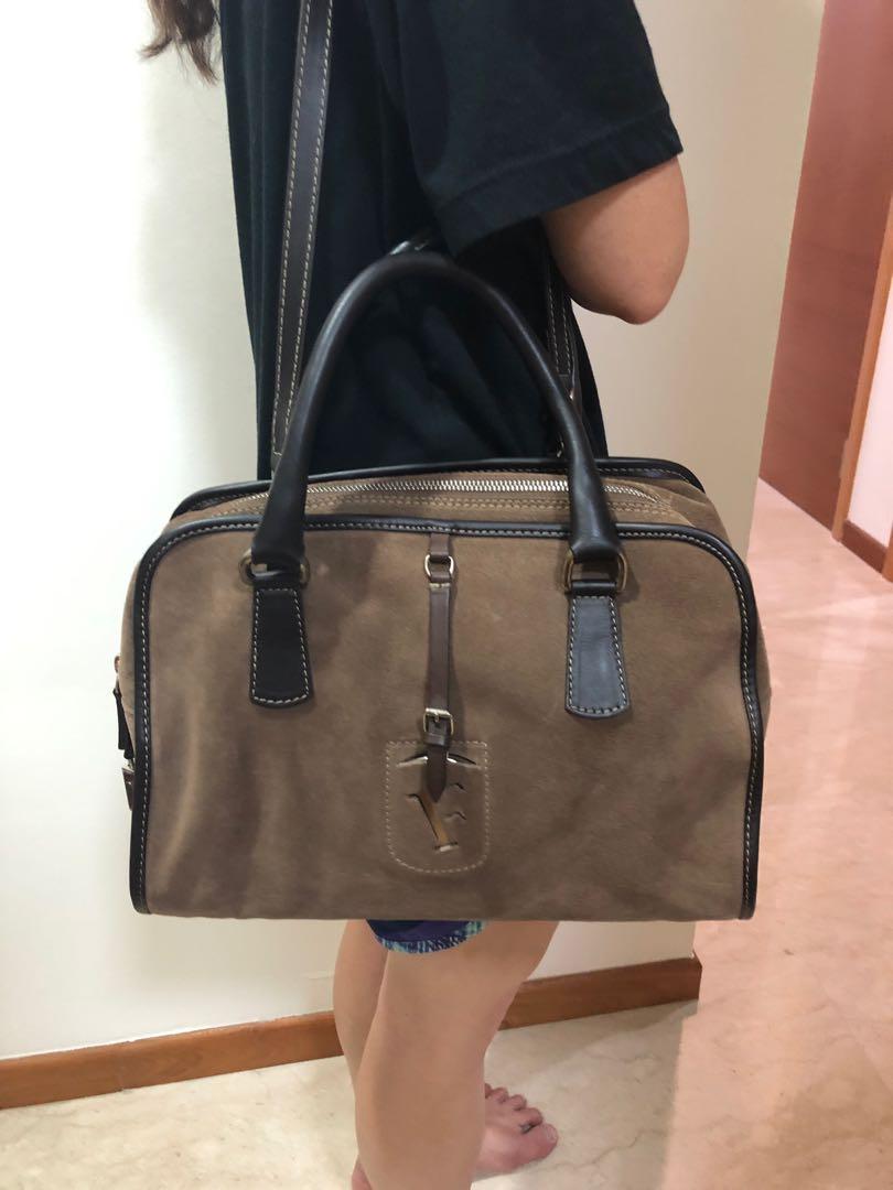 Furla Suede bag