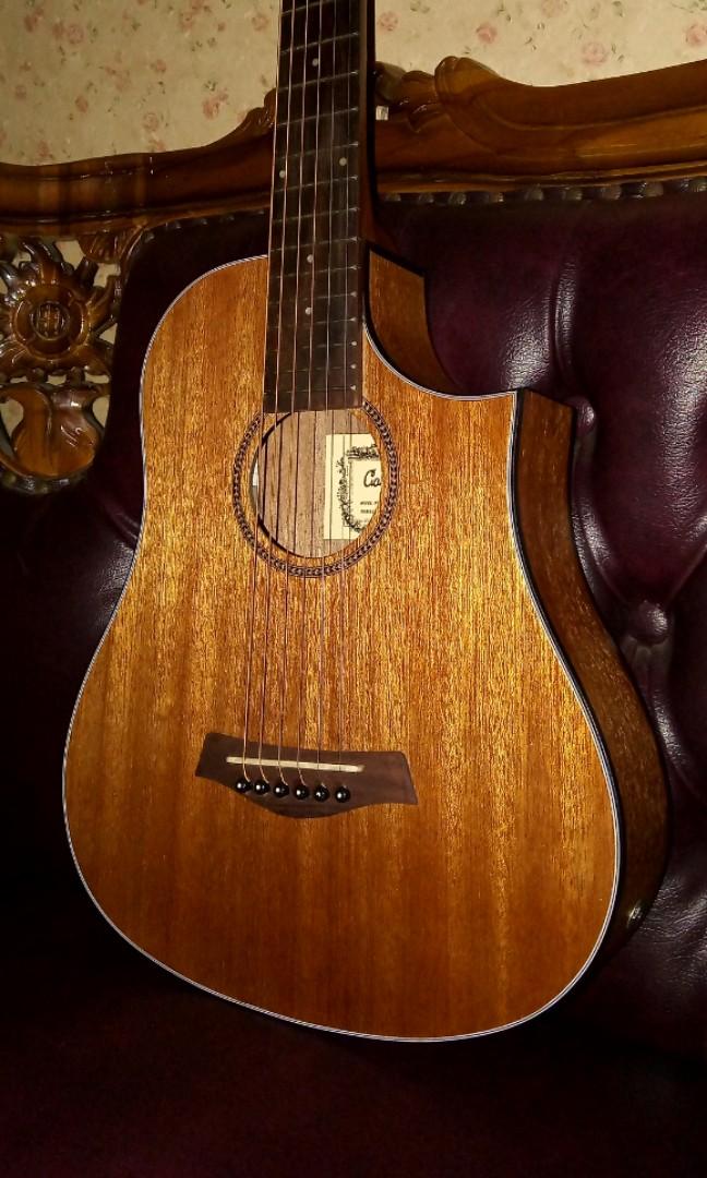 Gitar Akustik Elektrik Cowboy Jw 120 Ns Ukuran 3 4 Original Musik Media Alat Di Carousell