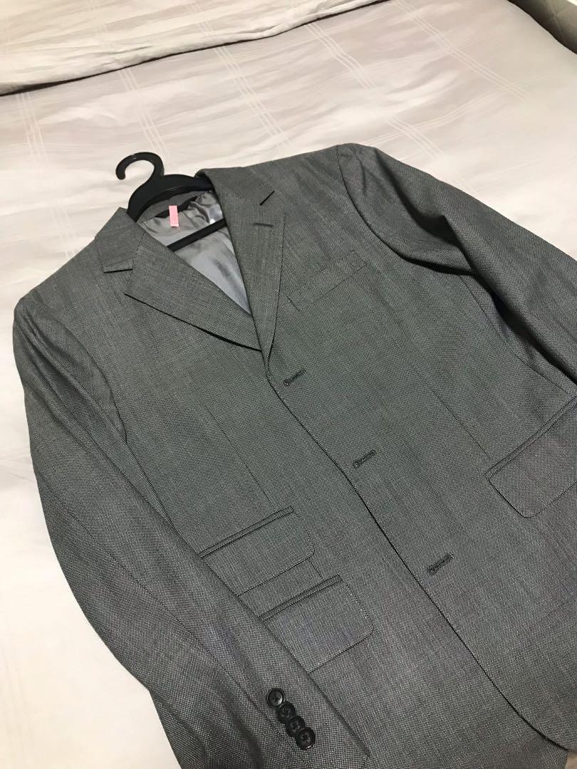 Banana republic grey jacket Clearance