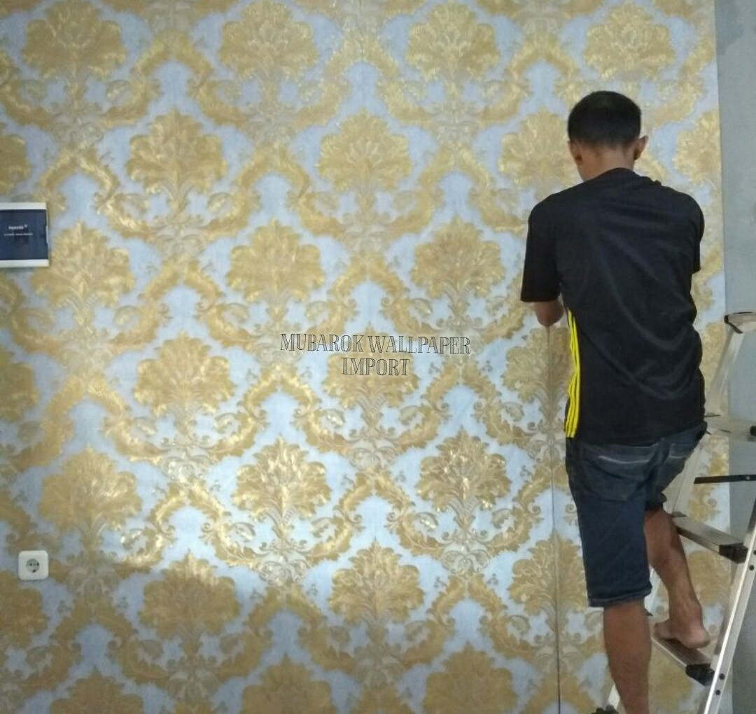 Beibehang Wallpaper Ruang Tamu Mode Khusus Bunga Bola Kecil Dekorasi Rumah  Wallpaper Dinding Latar Belakang TV untuk Ruang Tamu - AliExpress