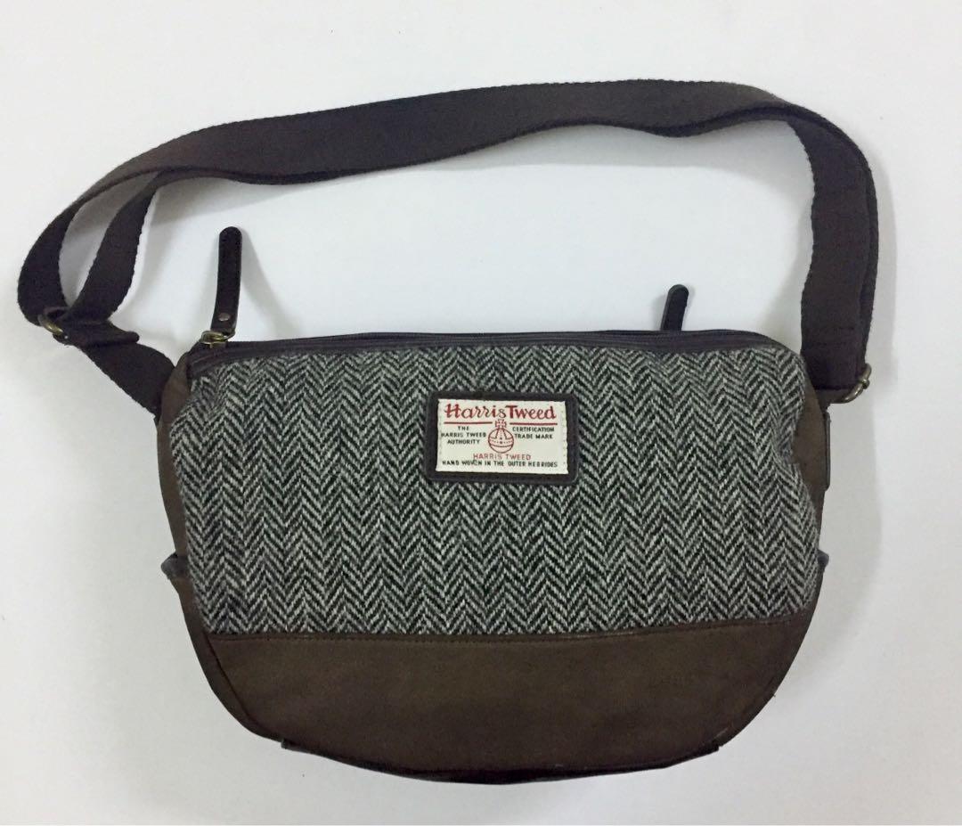 Harris tweed sling bag sales