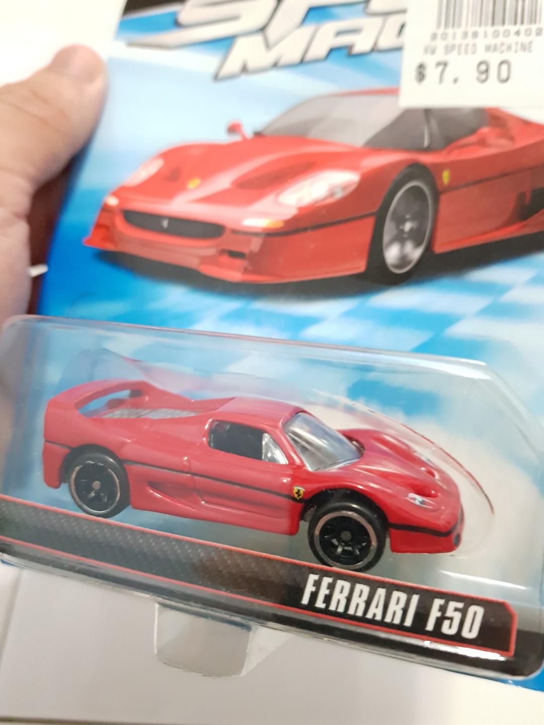 Hotwheels Speed Machine Ferrari F50, Hobbies & Toys, Toys & Games