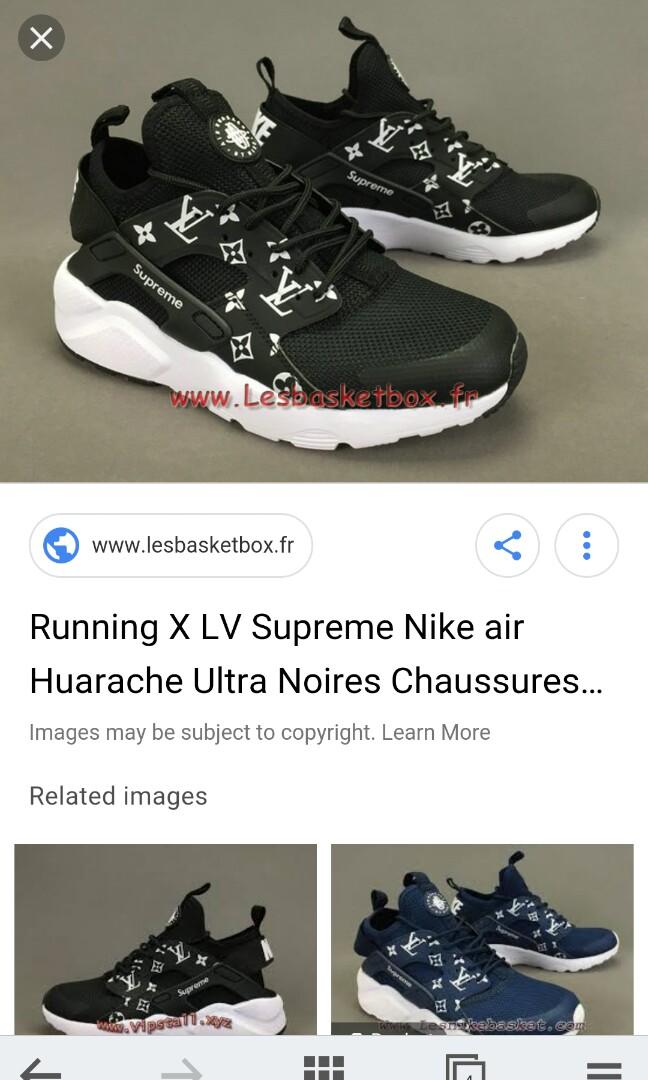 huarache x lv x supreme