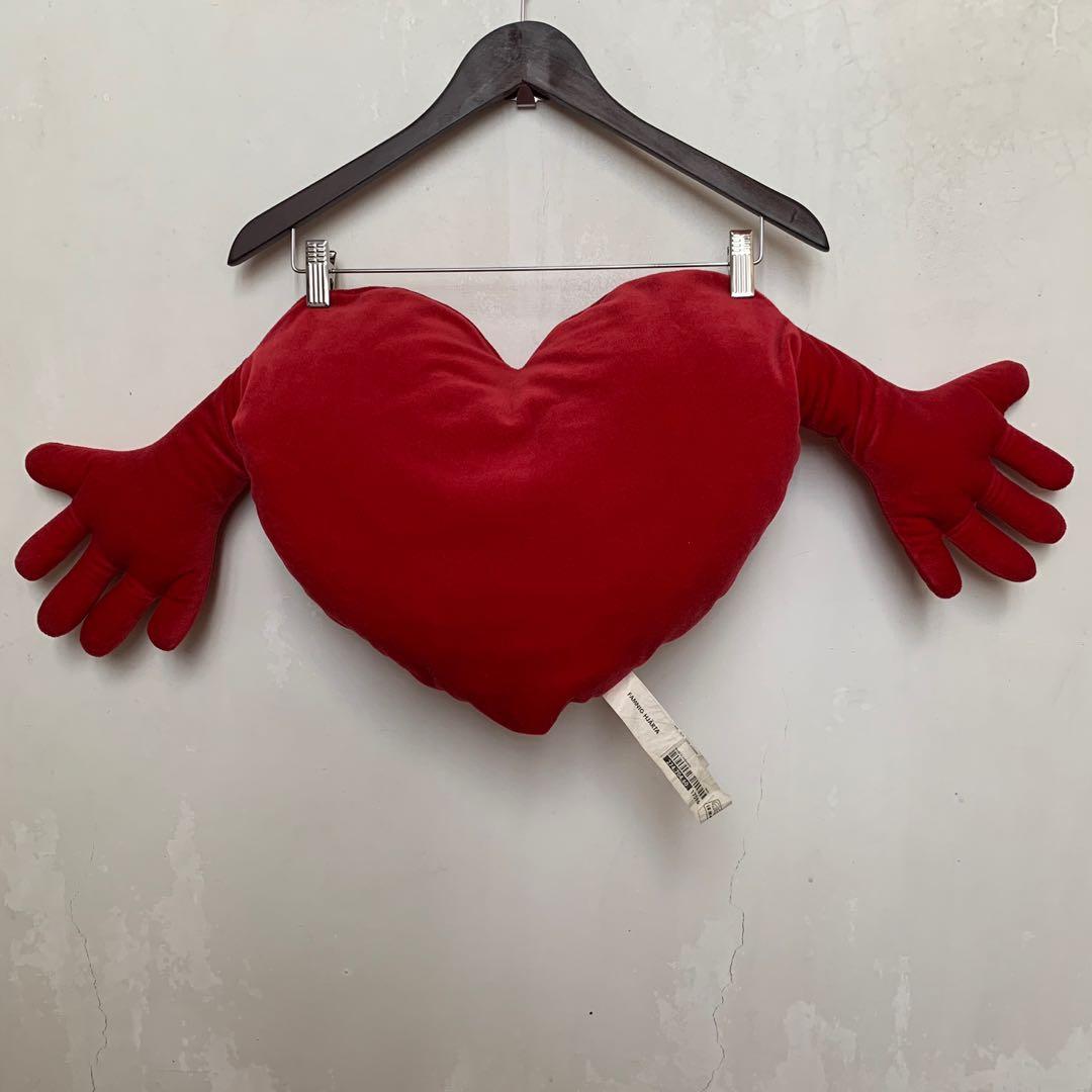 Ikea Heart Pillow On Carousell