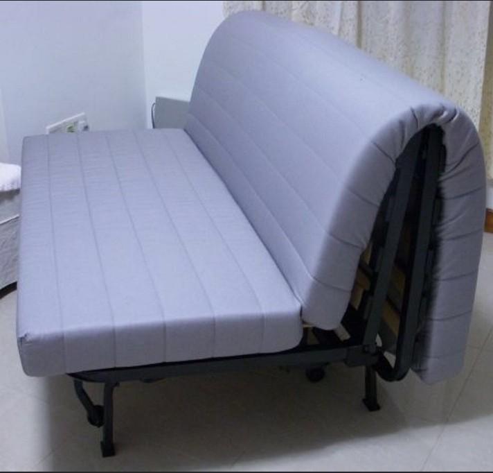 Ikea Lycksele Two Seat Sofa Bed Grey Pick Up On 30 Sep