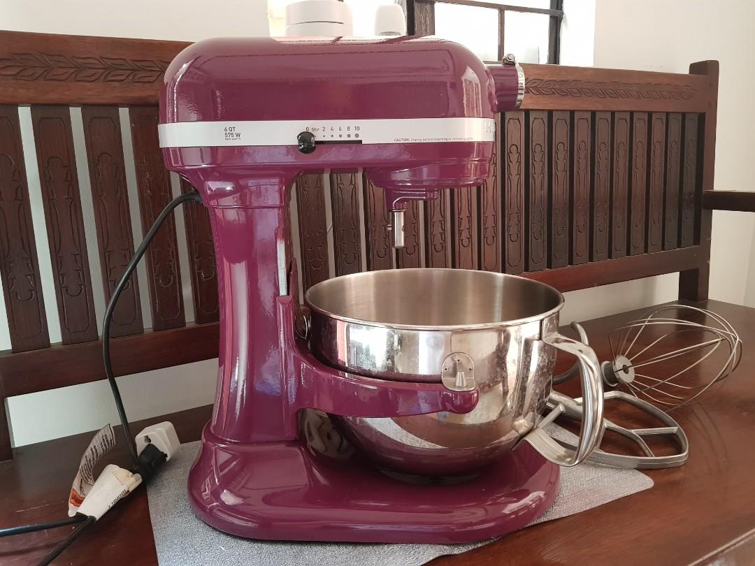 KitchenAid Professional 600 6 Quart BowlLift Stand Mixer Boysenberry