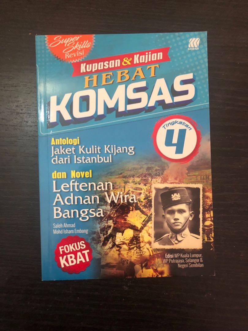 Komsas Tingkatan 4  Antologi Jaket Kulit Kijang Dari Istanbul & Novel