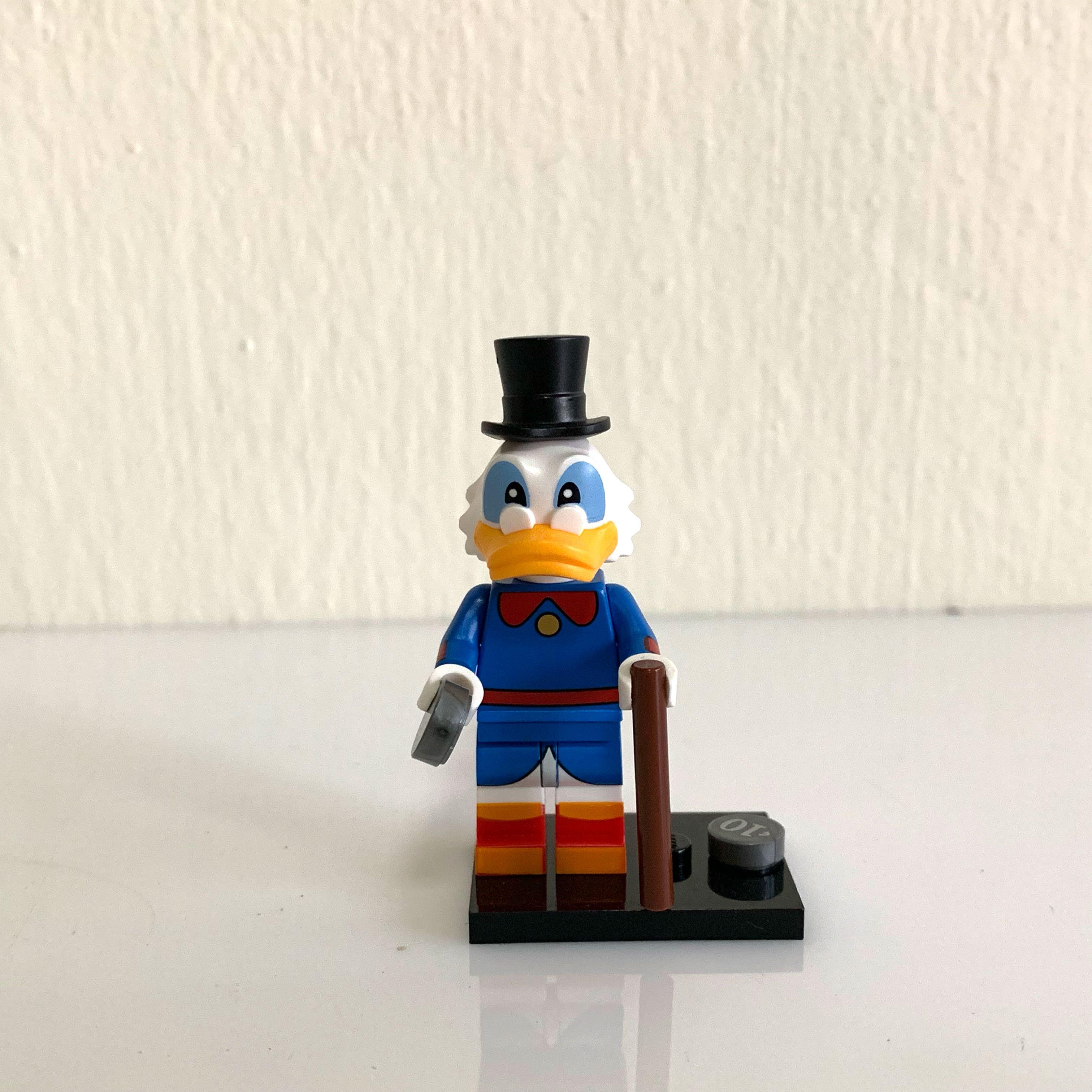 Lego Figurine Minifig série 2 Disney Scrooge McDuck picsou dis029 USED