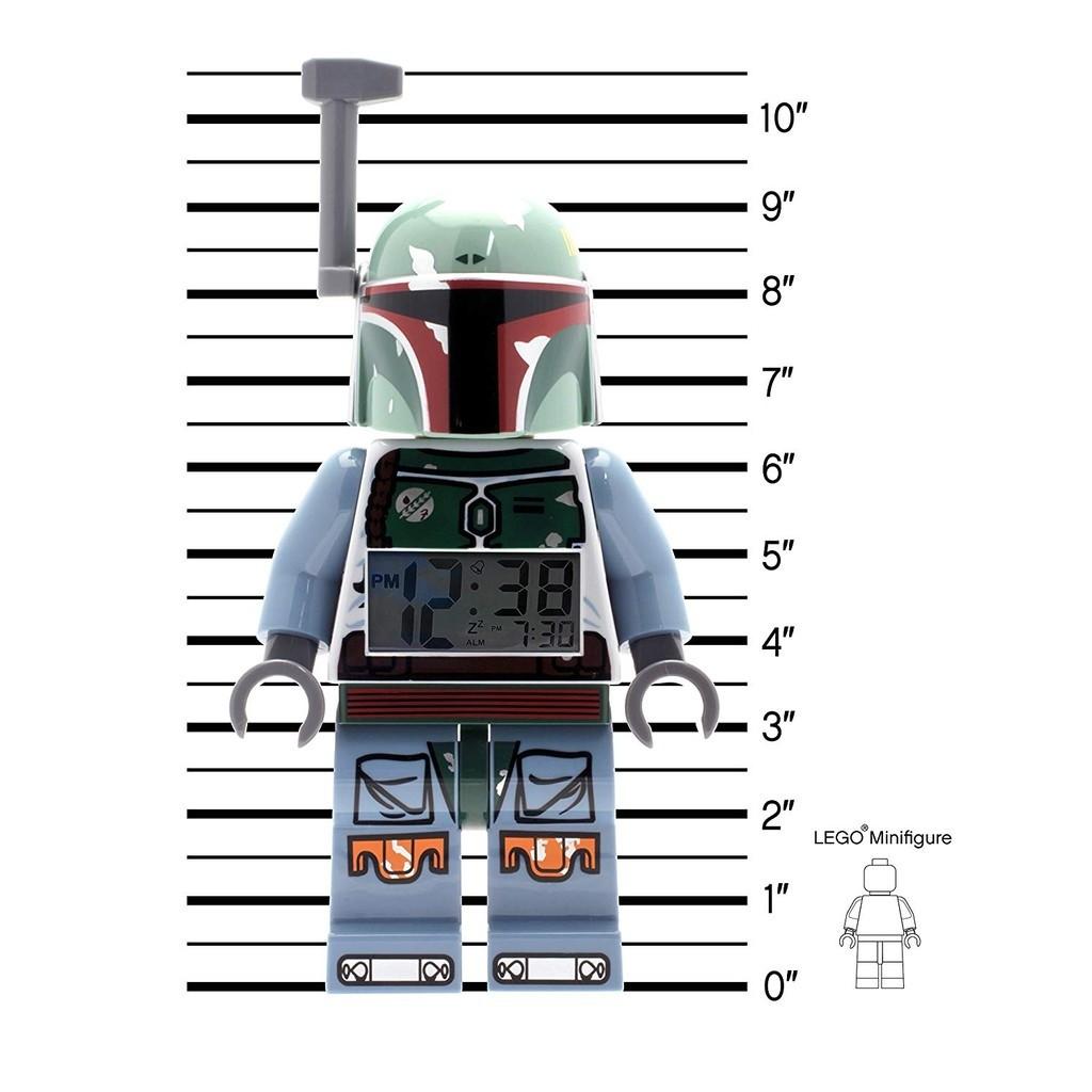 Lego boba fett alarm hot sale clock