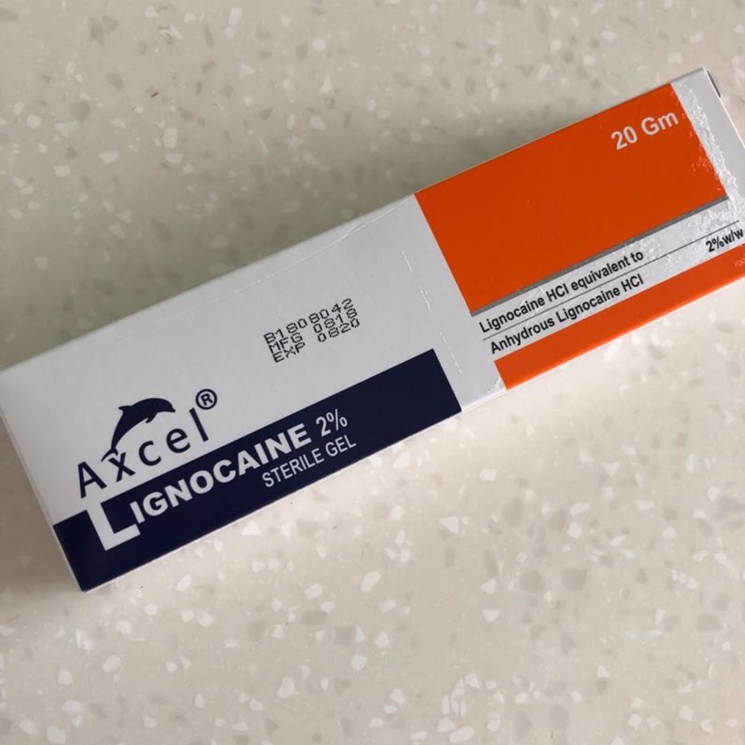 Lignocaine sterile gel on Carousell