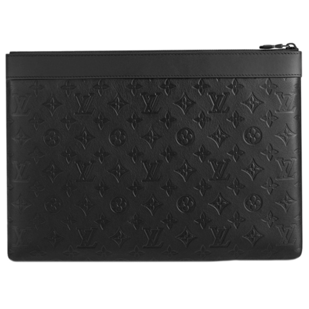 lv black clutch