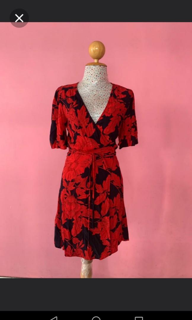 wrap dress too small