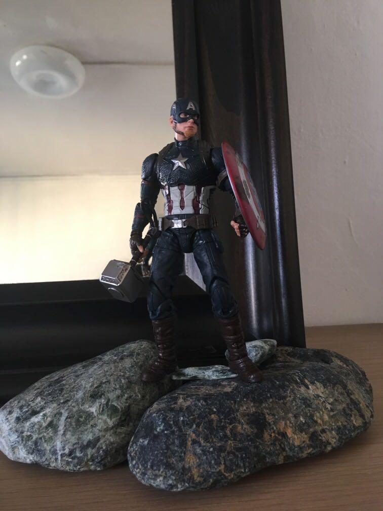 marvel legends captain america endgame worthy