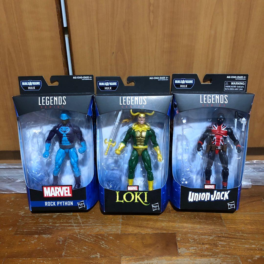 marvel legends rock python