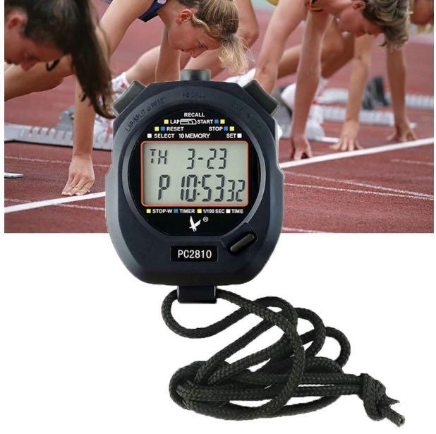 Maserfaliw Sport Stopwatch, PC2810 Sports Match Referee Handheld