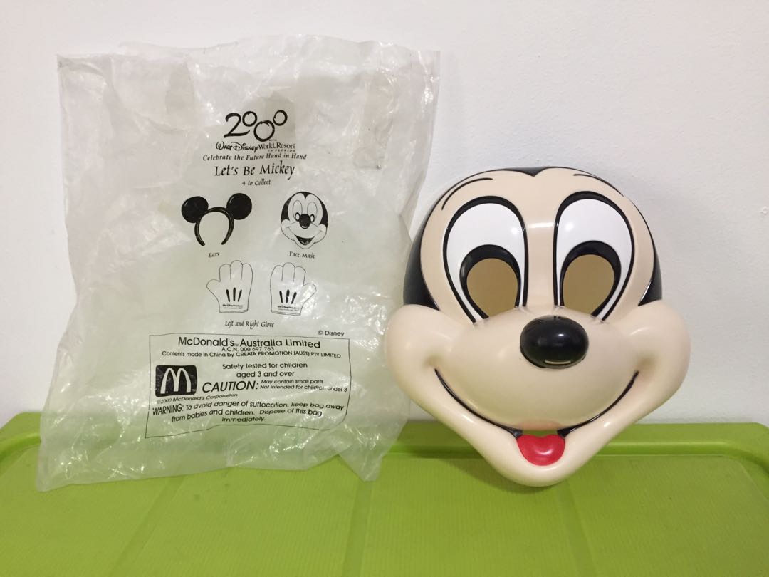 Mcdonalds Mickey Mouse, Hobbies & Toys, Toys & Games on Carousell
