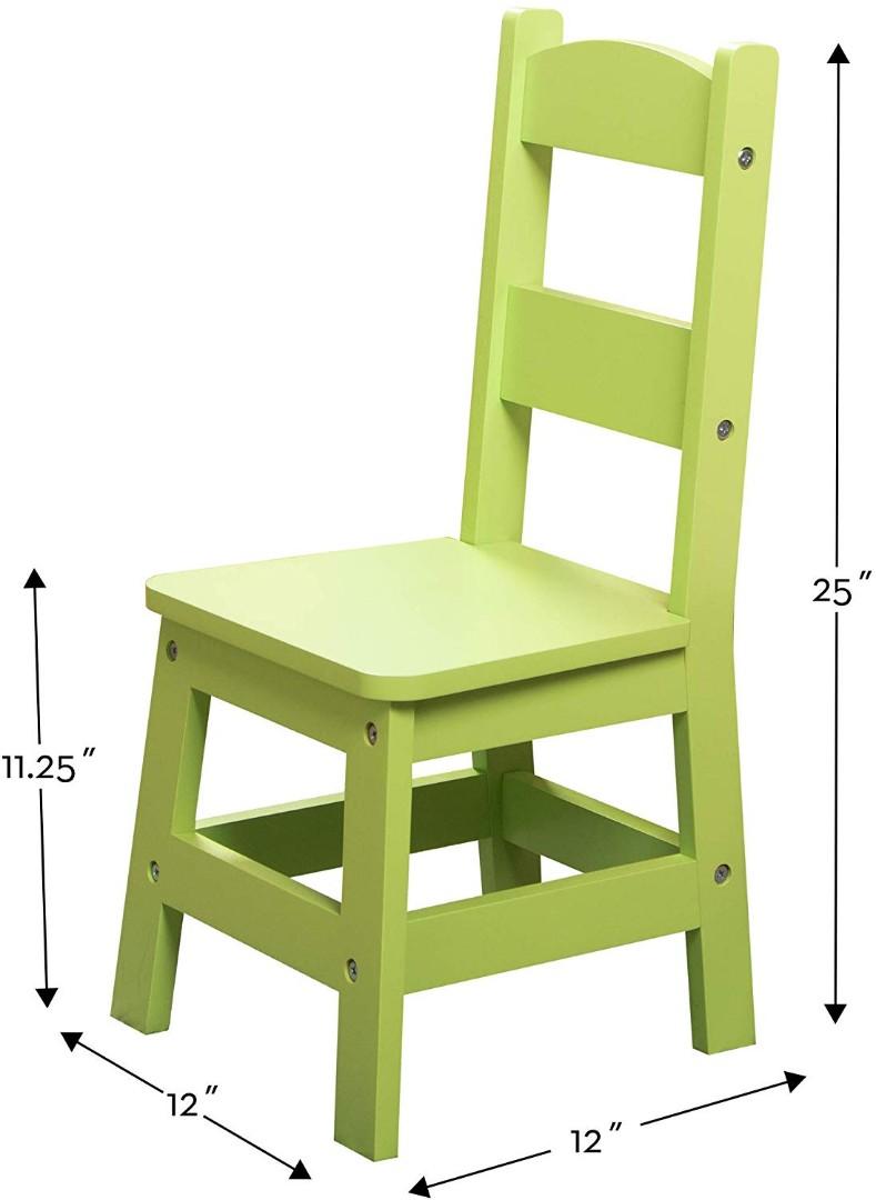 Melissa Doug Kids Furniture Wooden Table 4 Chairs Furniture