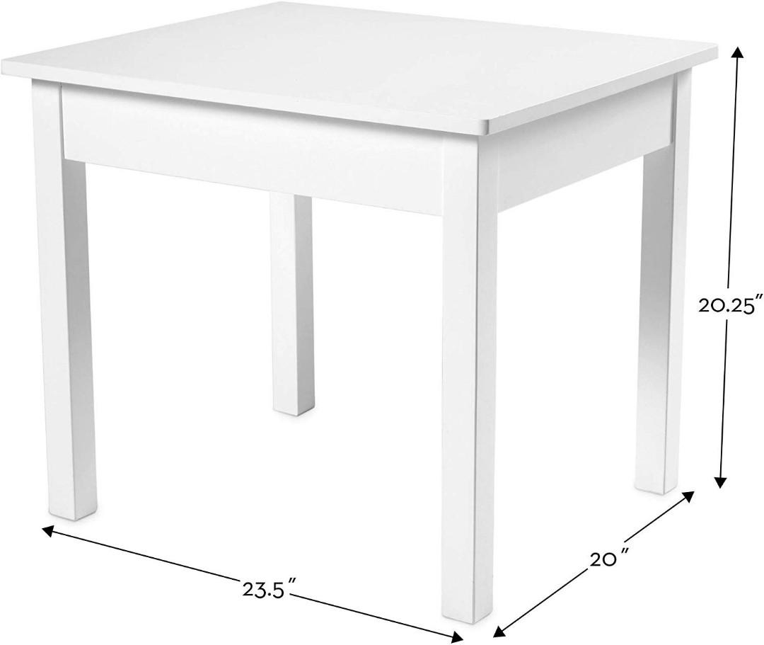 Melissa Doug Kids Furniture Wooden Table 4 Chairs Furniture