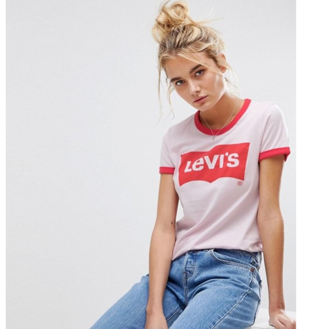 levis t shirt women's sale