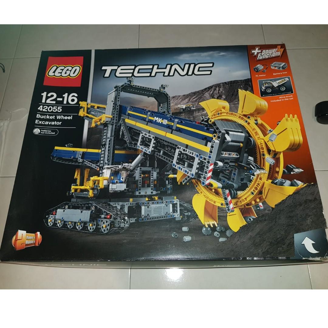 lego technic bucket wheel excavator 42055