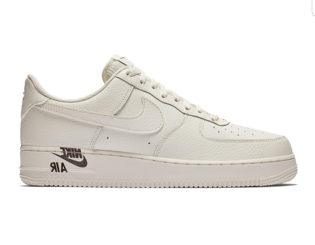 Nike Air Force 1'07 Leather Sail, Men's 