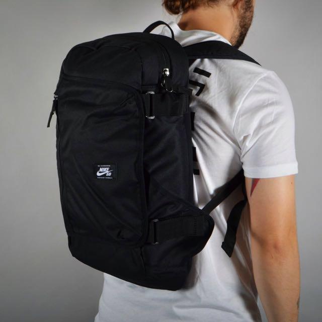 Nike SB Shelter skateboard backpack/ bag red 100% Men's Fashion, Bags, Backpacks on Carousell
