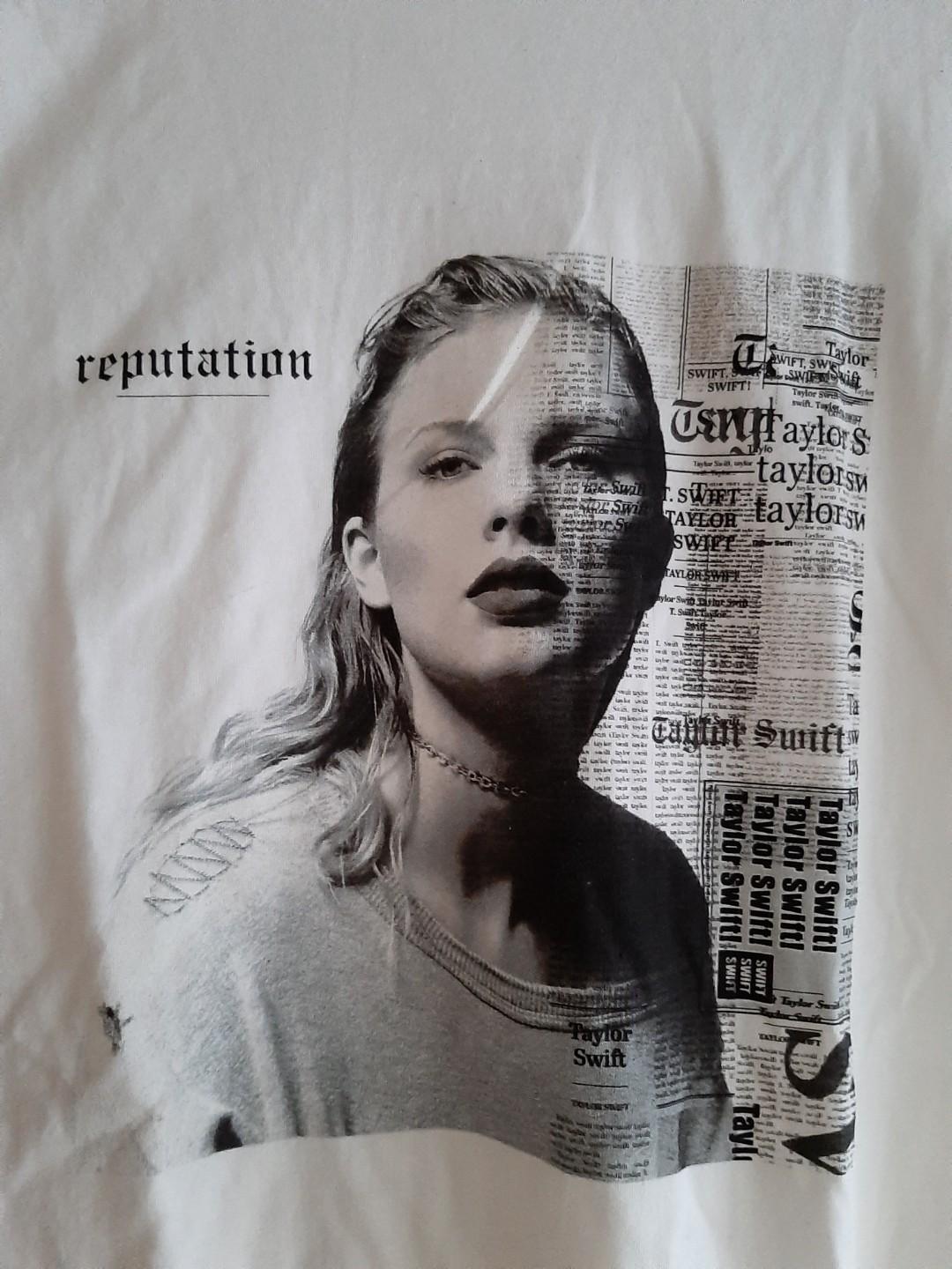 Official Taylor Swift Reputation Album Cover Tee Bonus Official
