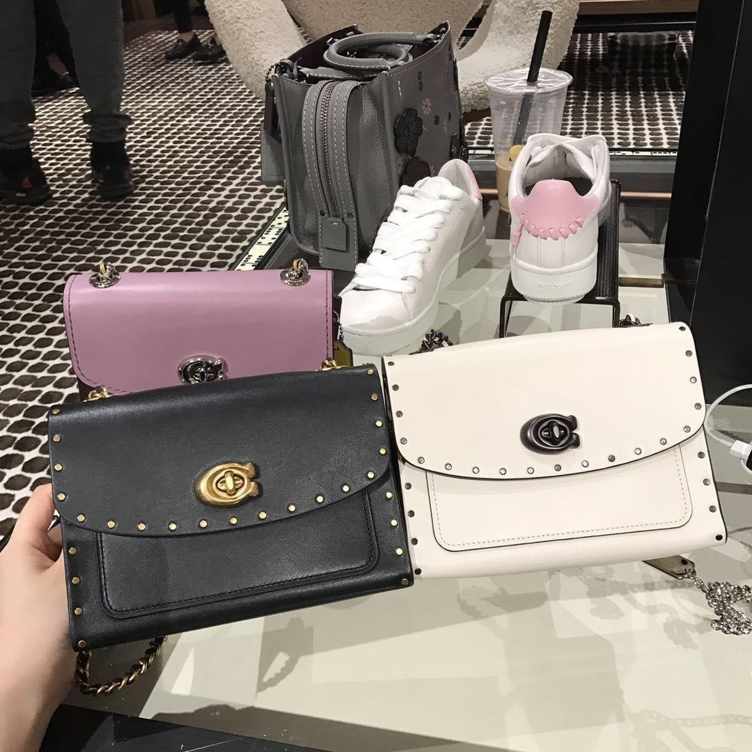 Coach parker outlet 18 rivets
