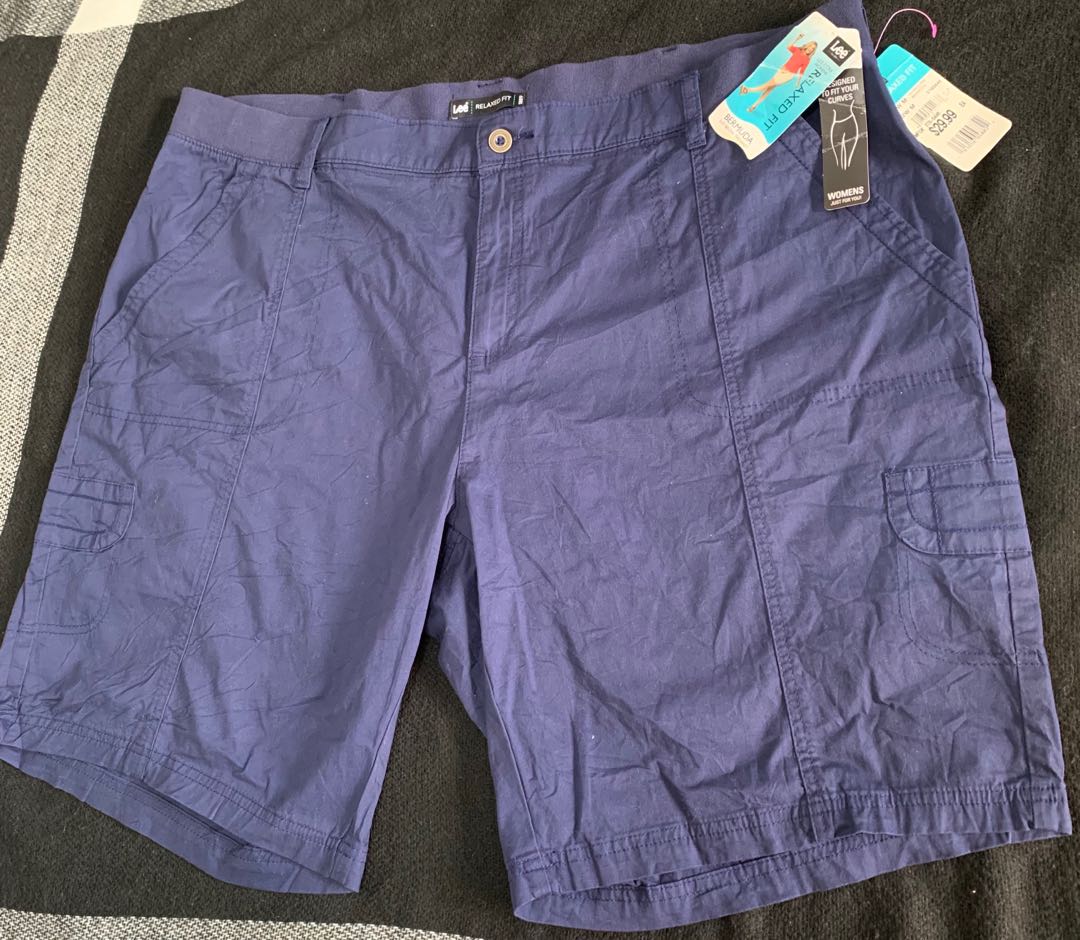 lee relaxed fit 1889 women's shorts