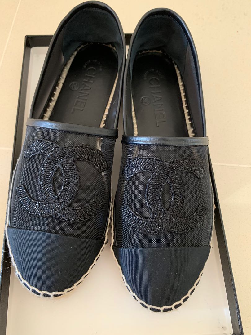 Chanel mesh espadrilles 2019 sale