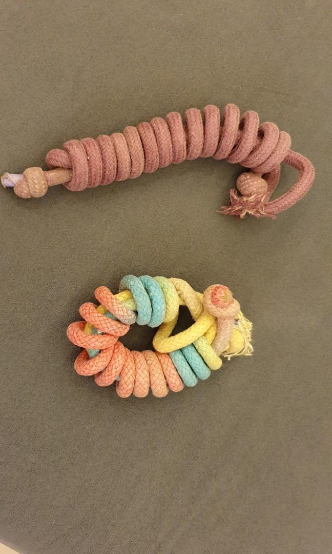 Preloved hemp ropes gymnast height 90 cm 110 cm, Sports Equipment