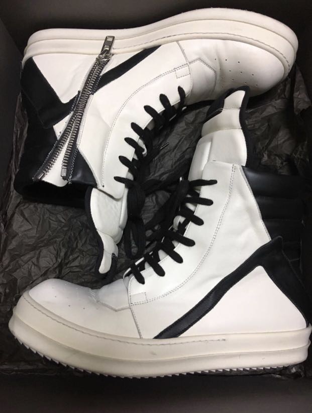 rick owens chrome hearts geobasket