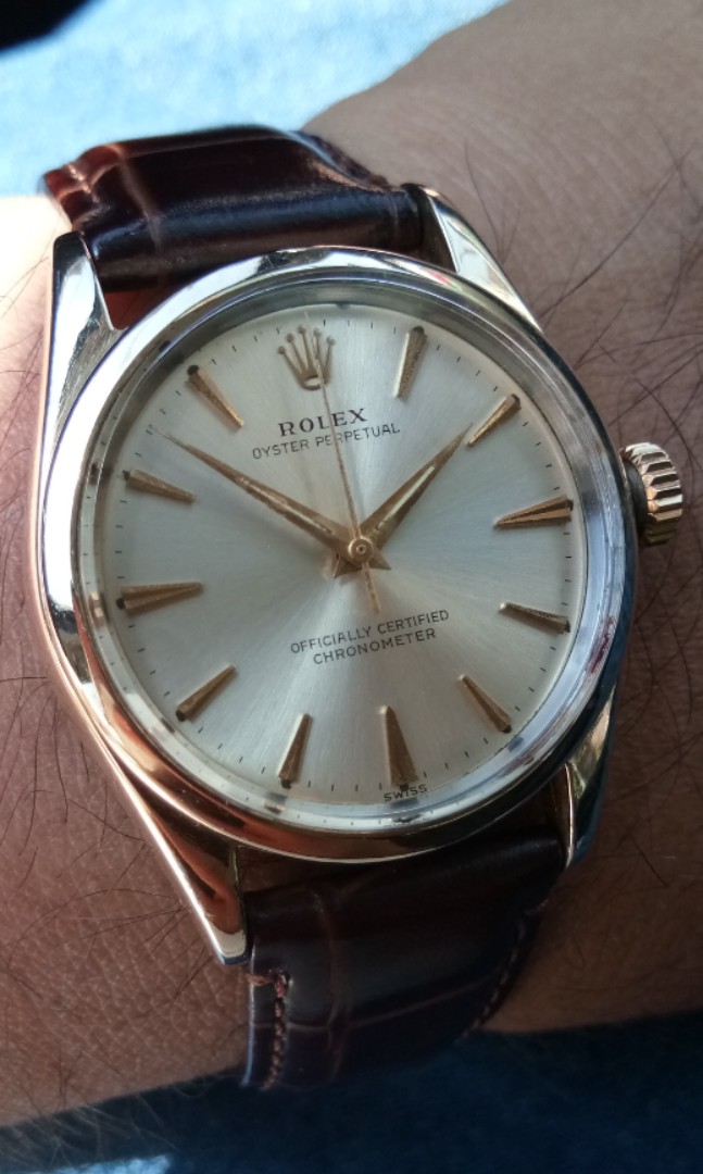 ROLEX 6634 GOLD EGG 14k